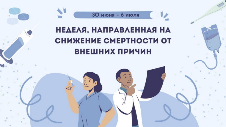 Неделя, направленная на снижение смертности от внешних причин.
